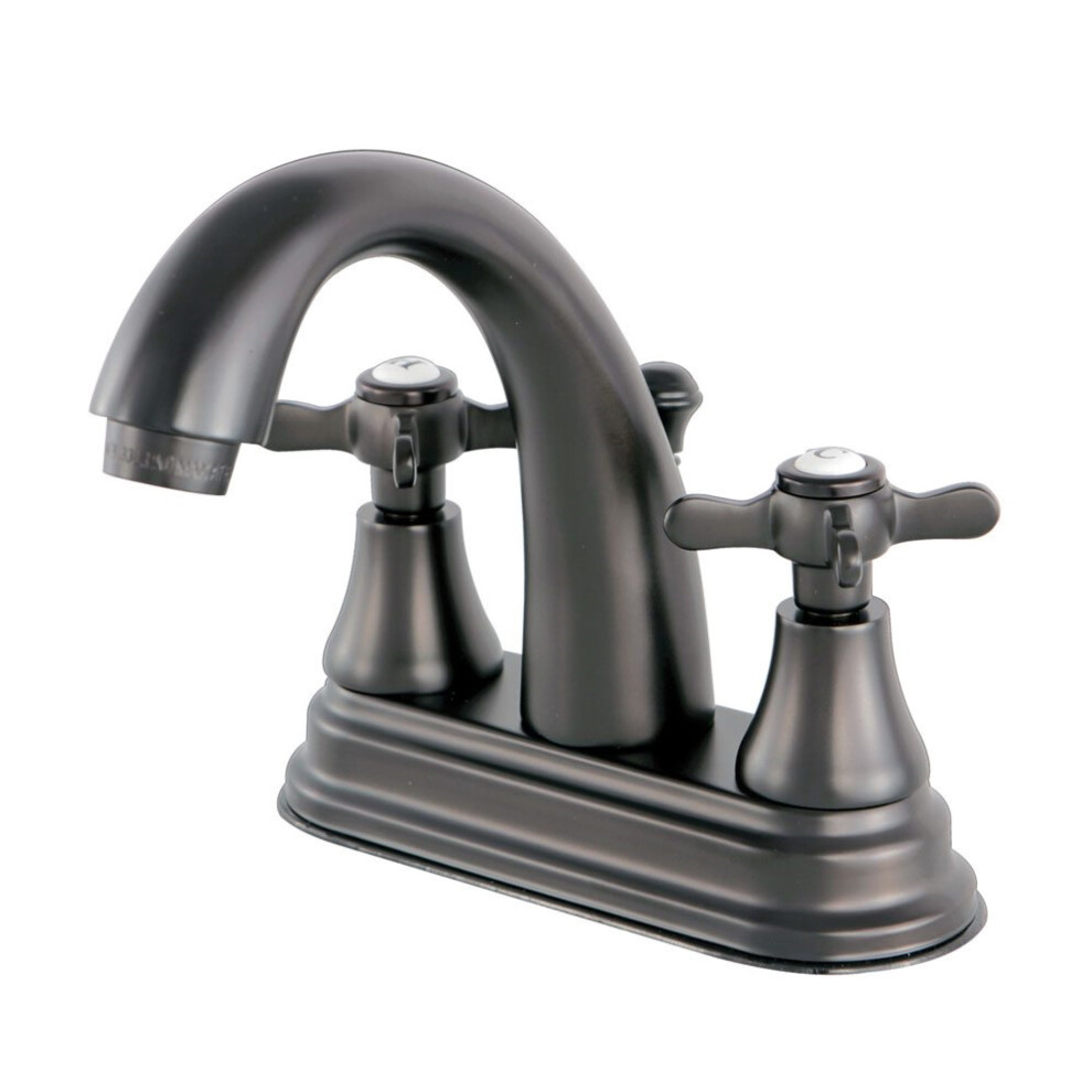 Photos - Tap Kingston Brass KS7615BEX 4 in. Centerset Bathroom Faucet Oil Rubbed B B01ELP7ISQ