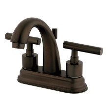 Kingston Brass KS8615CML 4 Zoll Centerset Badezimmer Wasserhahn Öl eingerieben B