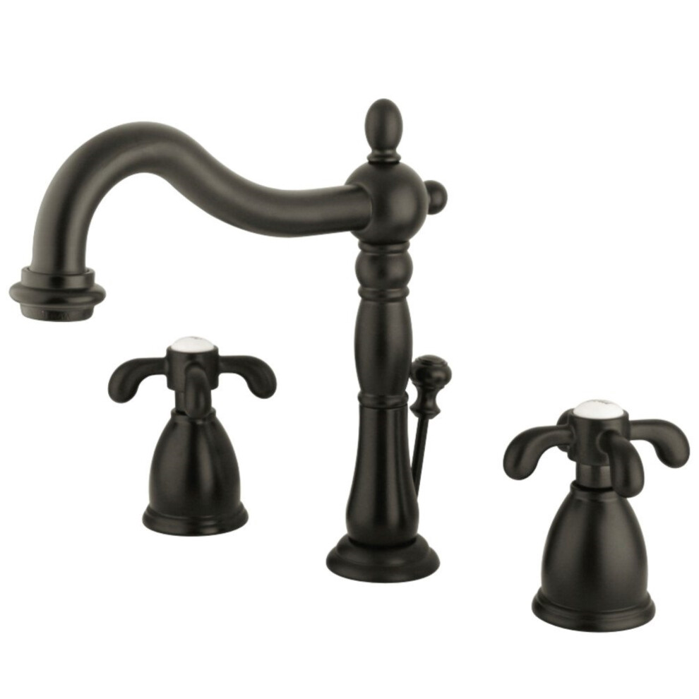 Photos - Tap Kingston Brass KB1975TX 8 in. Widespread Bathroom Faucet Oil Rubbed B