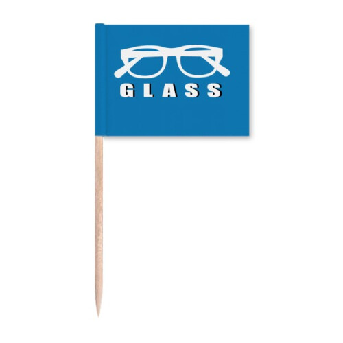 Glasses Knowledge Good Science Toothpick Flags Marker Topper Party Decoration