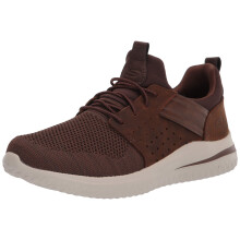 Skechers USA Delson 30-cicada enfiler en dentelle lastique tricot e pour homme