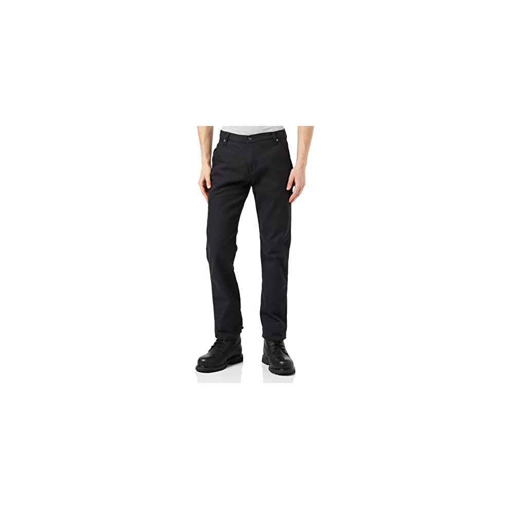 Dickies mens Tough Max Duck carpenter Pants  Stonewashed Black  30W x