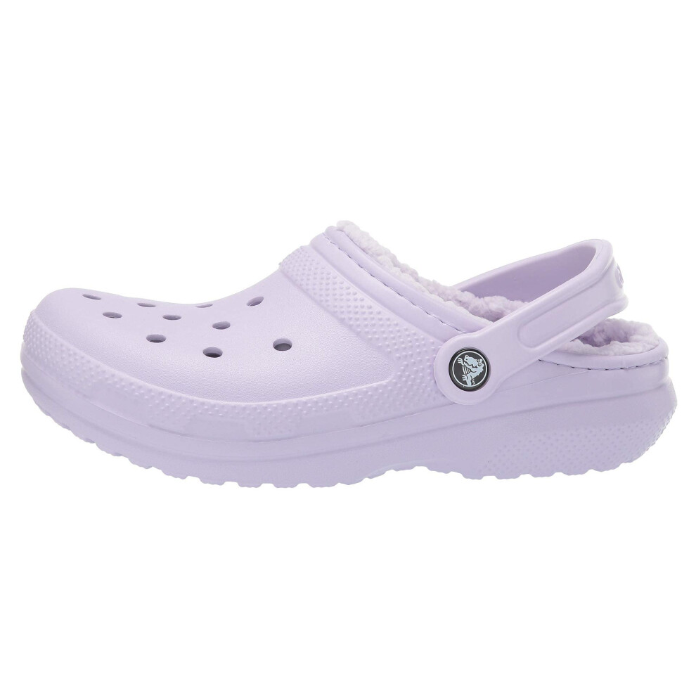 crocs Unisex Adult classic Lined clog  LavenderLavender  10 Men12 Wome