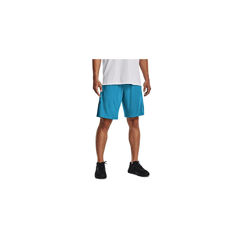 Under Armour Mens Standard Tech graphic Shorts  (419) capri   Black  X