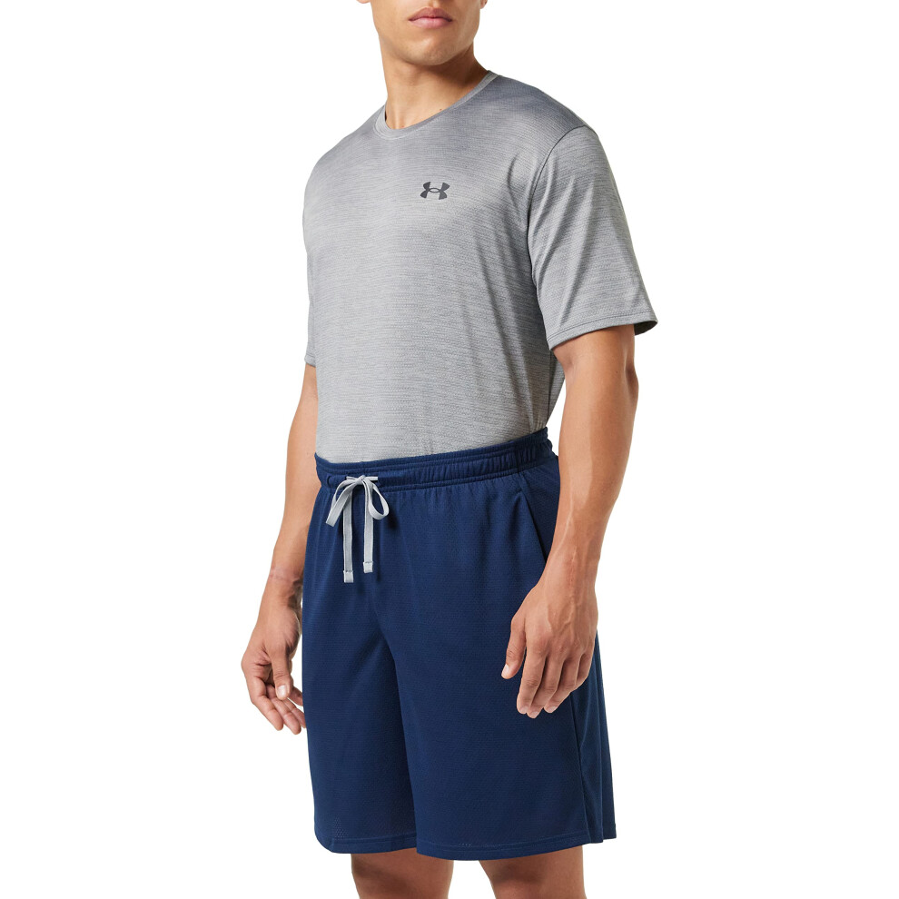 Under Armour mens Tech Mesh Shorts   Academy Blue (408)Steel   XX-Larg