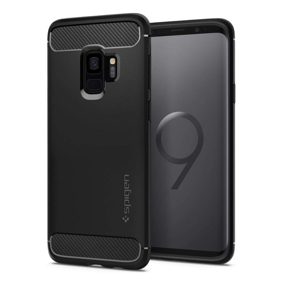 Spigen Rugged Armor Designed for Samsung galaxy S9 case (2018) - Matte