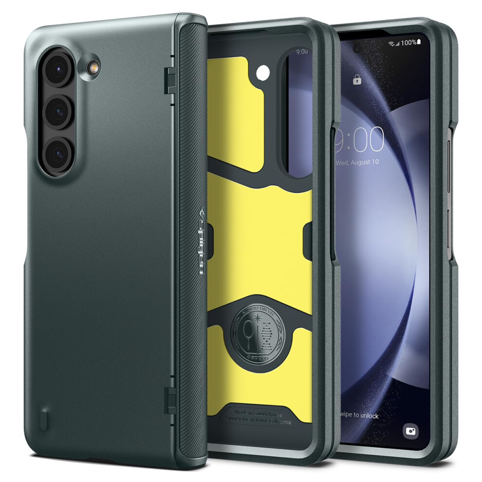 Spigen Slim Armor Pro Designed for Galaxy Z Fold 5 Case (2023) - Abyss