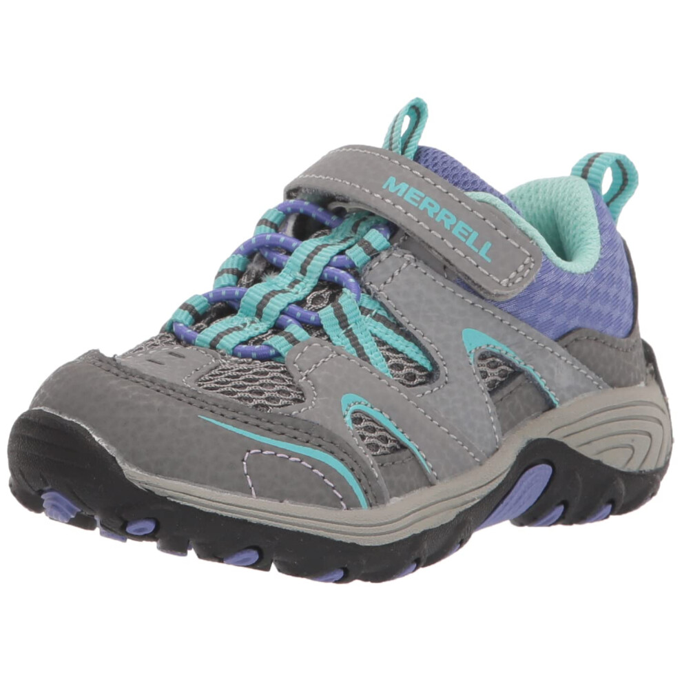 Merrell unisex child Trail chaser Hiking Sneaker  greyMulti  2 Little