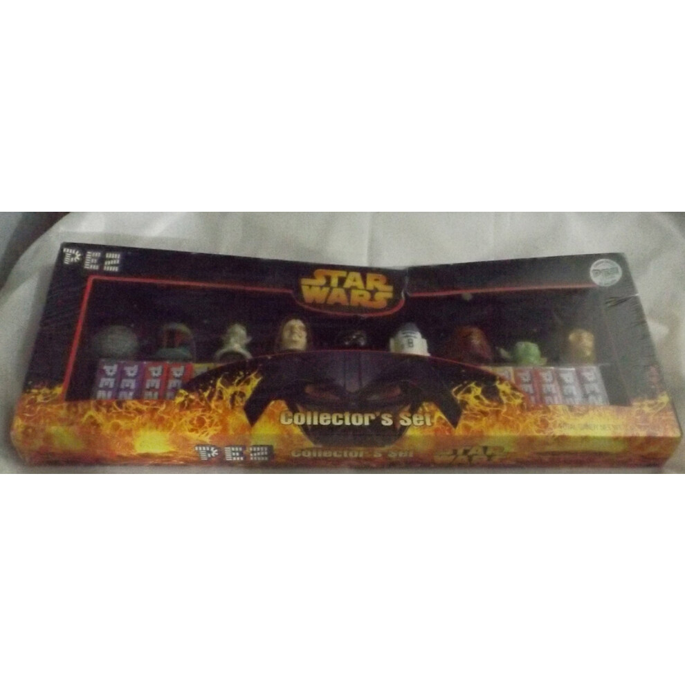 Star Wars Limited Edition PEZ Collector's Set with 9 Star Wars PEZ Dis