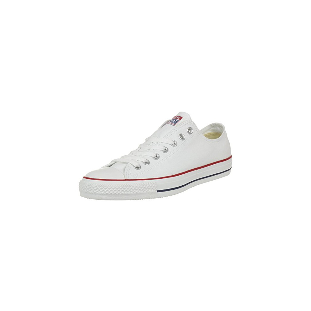 Converse Unisex Chuck Taylor All Star Low Top Optical White Sneakers -