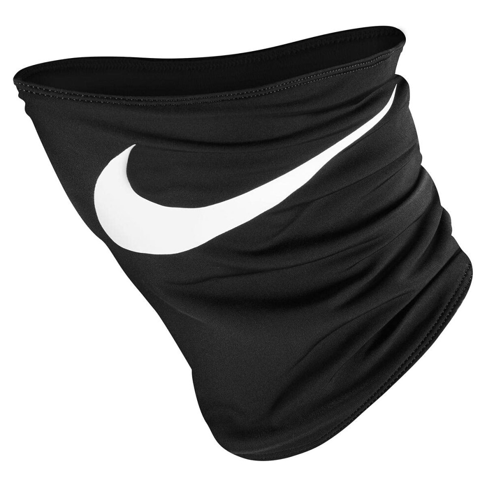 Nike Therma Neck Warmer Dri-Fit Technology - Neck Gaiter (Black/White)