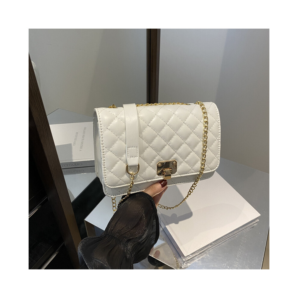 (White) Pu Luxurious Leather Crossbody Bag For Women In Black Khaki Brown White Colors-image-OPC-PFKNH82-NEW