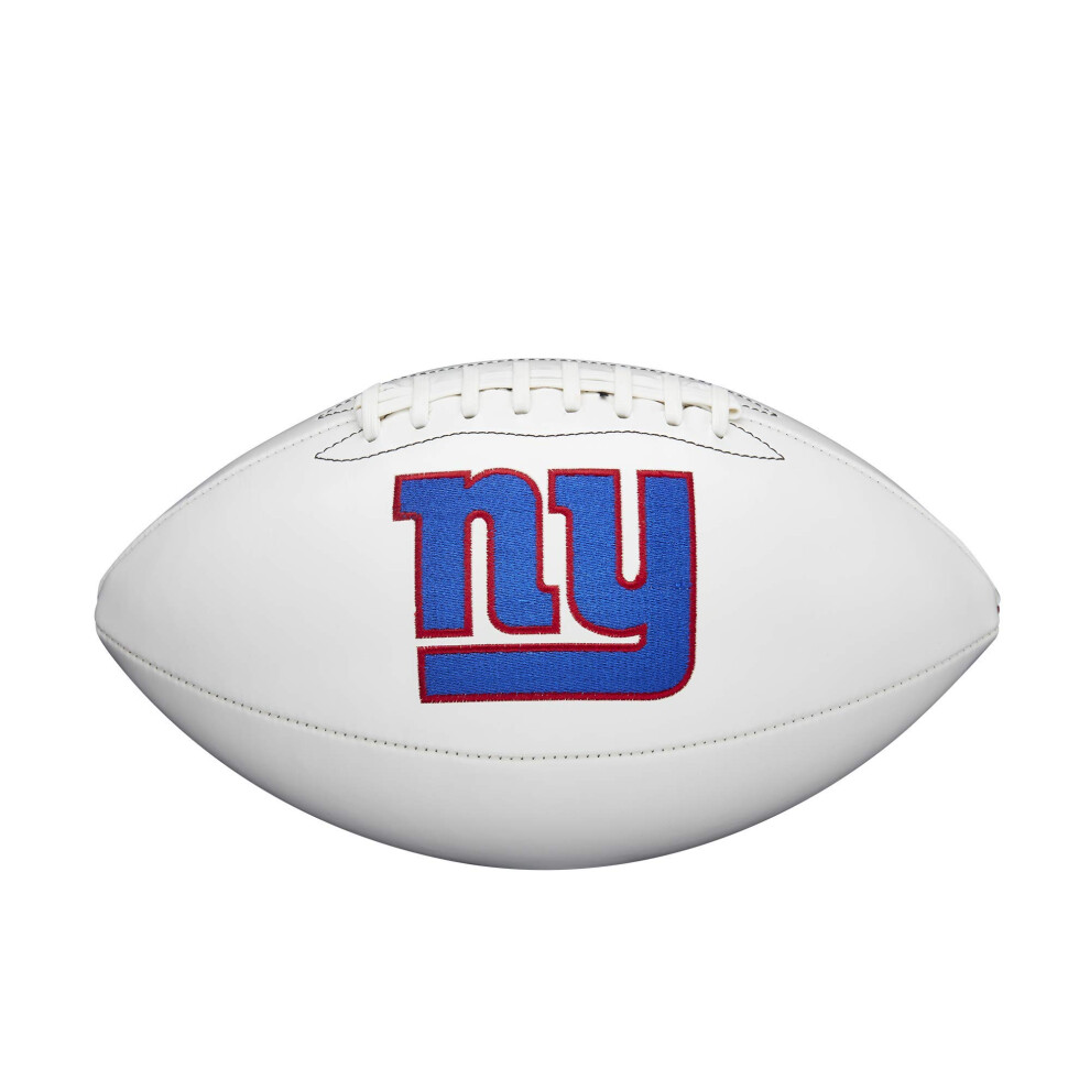 WILSON NFL Live Signature Autograph Football - Official Size  New York