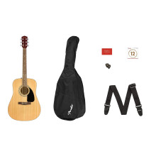 Fender Acoustic Steel-String Guitars Right Natural Full Size (09712