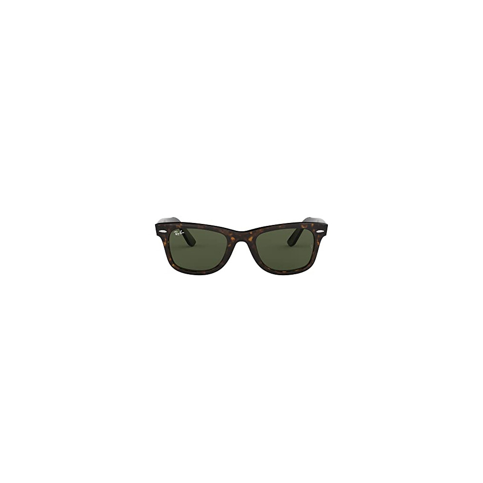 Ray-Ban RB2140 Original Wayfarer Square Sunglasses  Tortoiseg-15 green