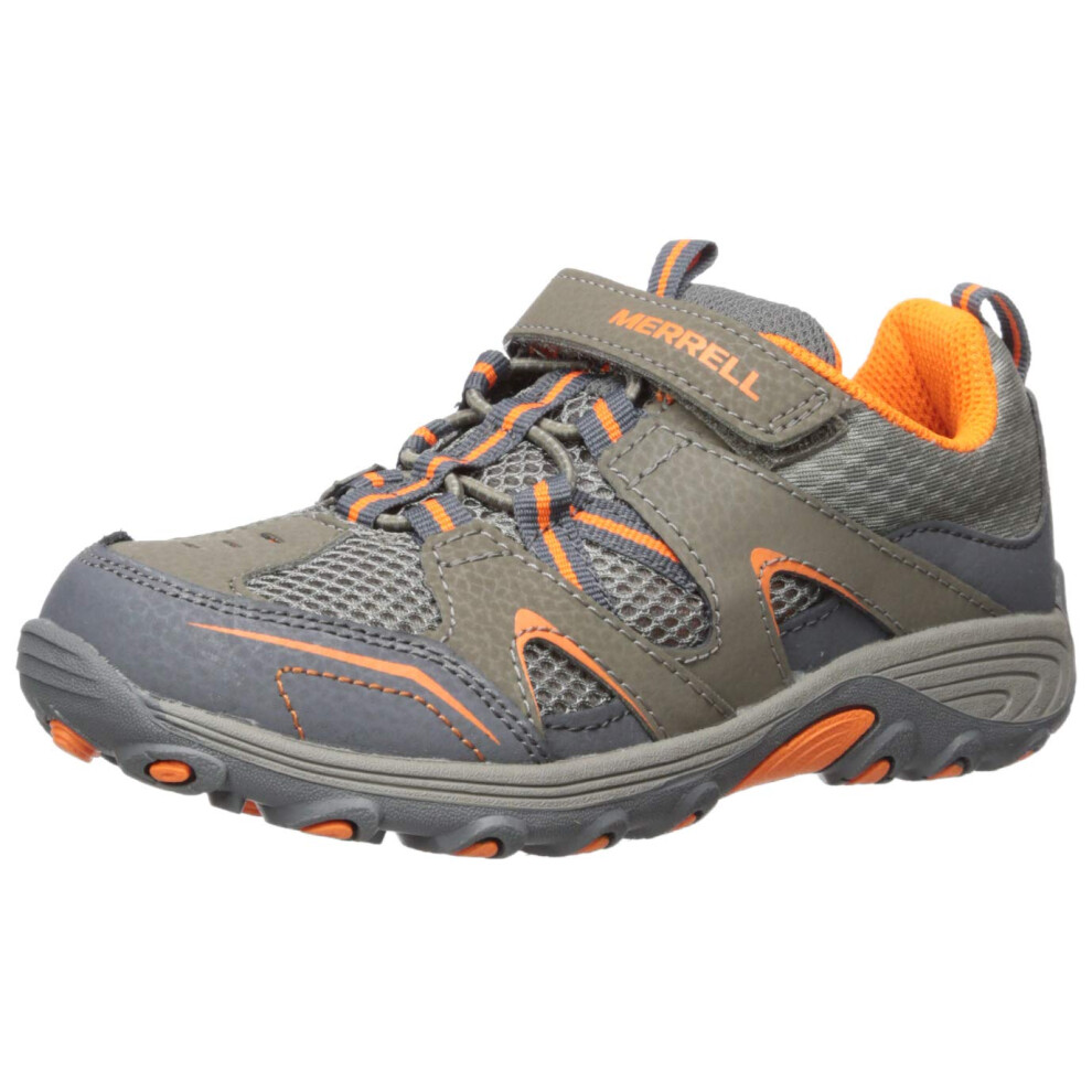 Merrell Trail chaser Hiking Sneaker  gunsmokeOrange  5 Wide US Unisex