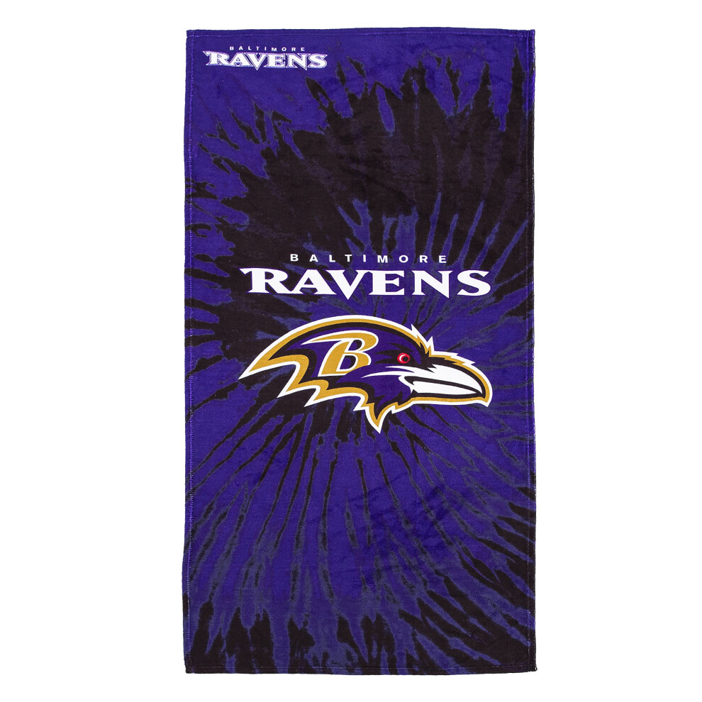 Serviette De Plage Unisexe Pour Adulte Northwest Nfl Baltimore Ravens 30 X 60 Psych D Lique-image