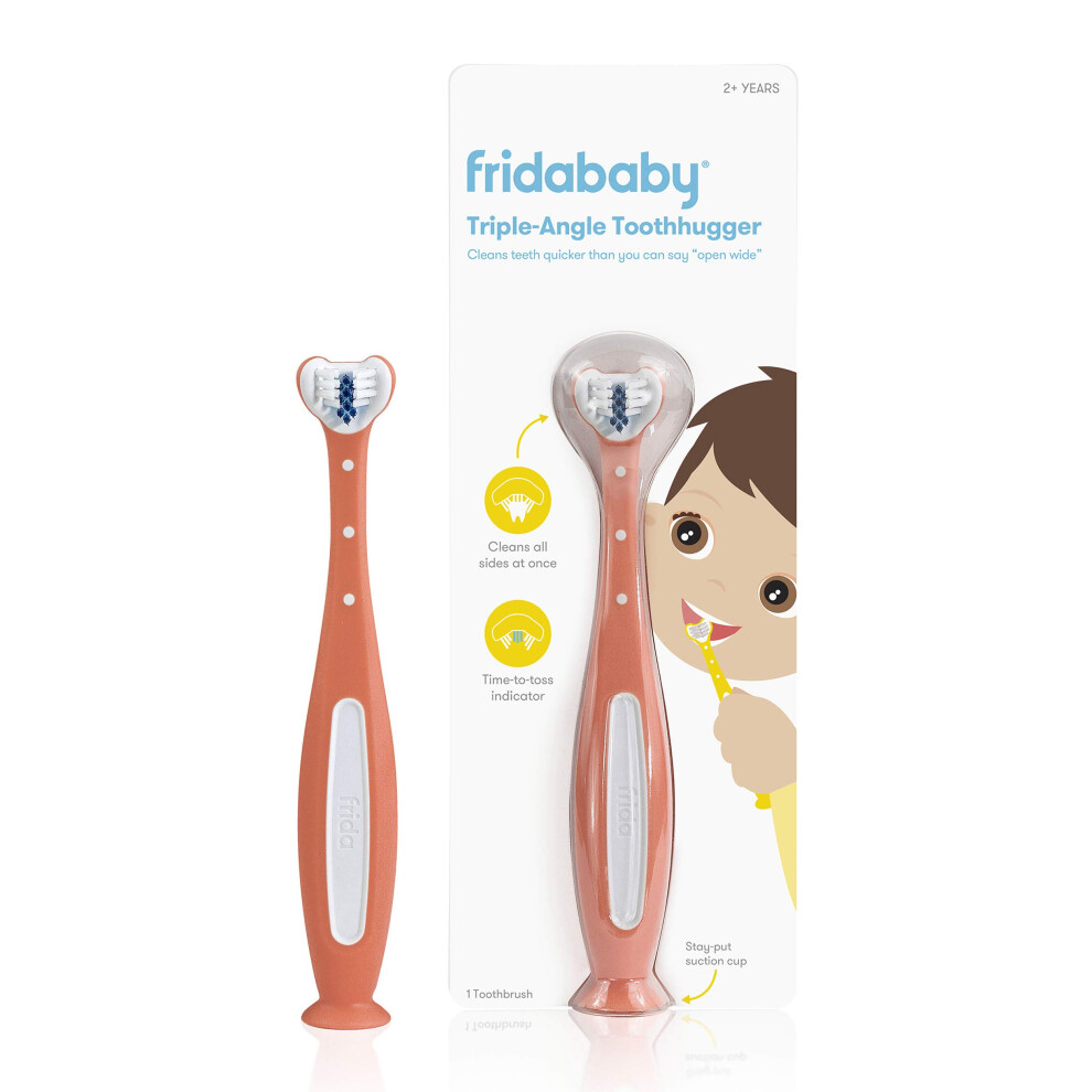 Frida Baby Triple-Angle Toothhugger Training Toothbrush for Toddler Or