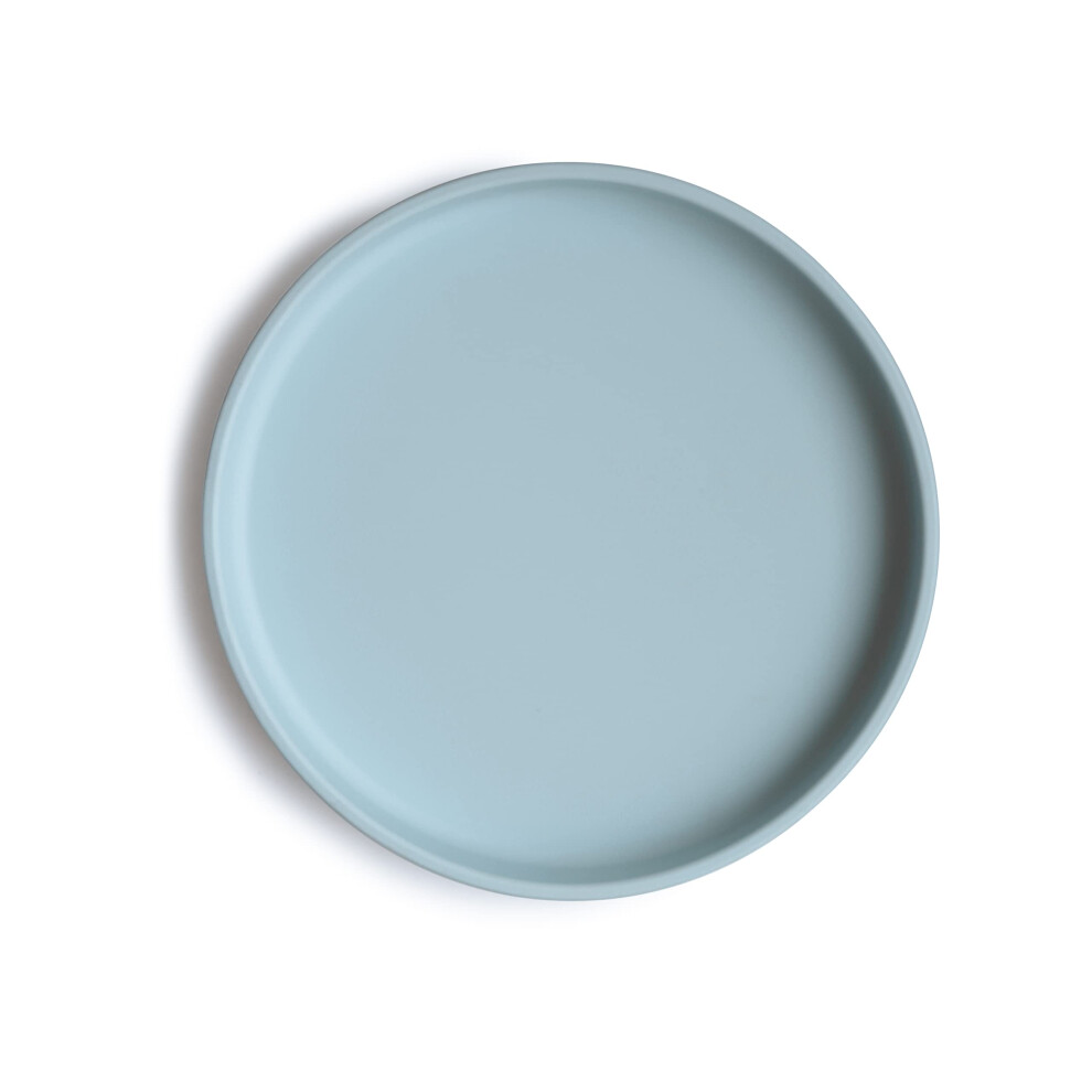 Classic Silicone Suction Plate | Bpa-Free Non-Slip Design (Powd Mushie