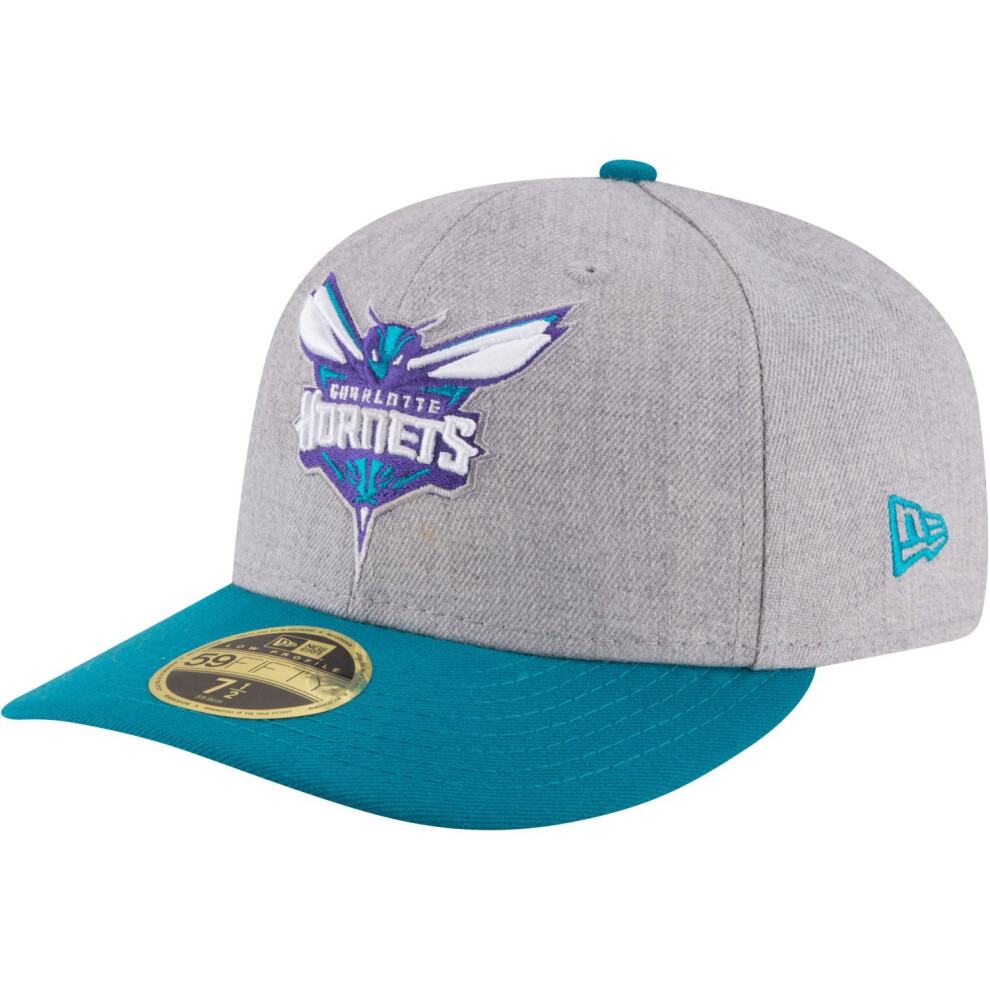 NBA Charlotte Hornets Men's Low Profile 59FIFTY Fitted Cap  7.75  Heat