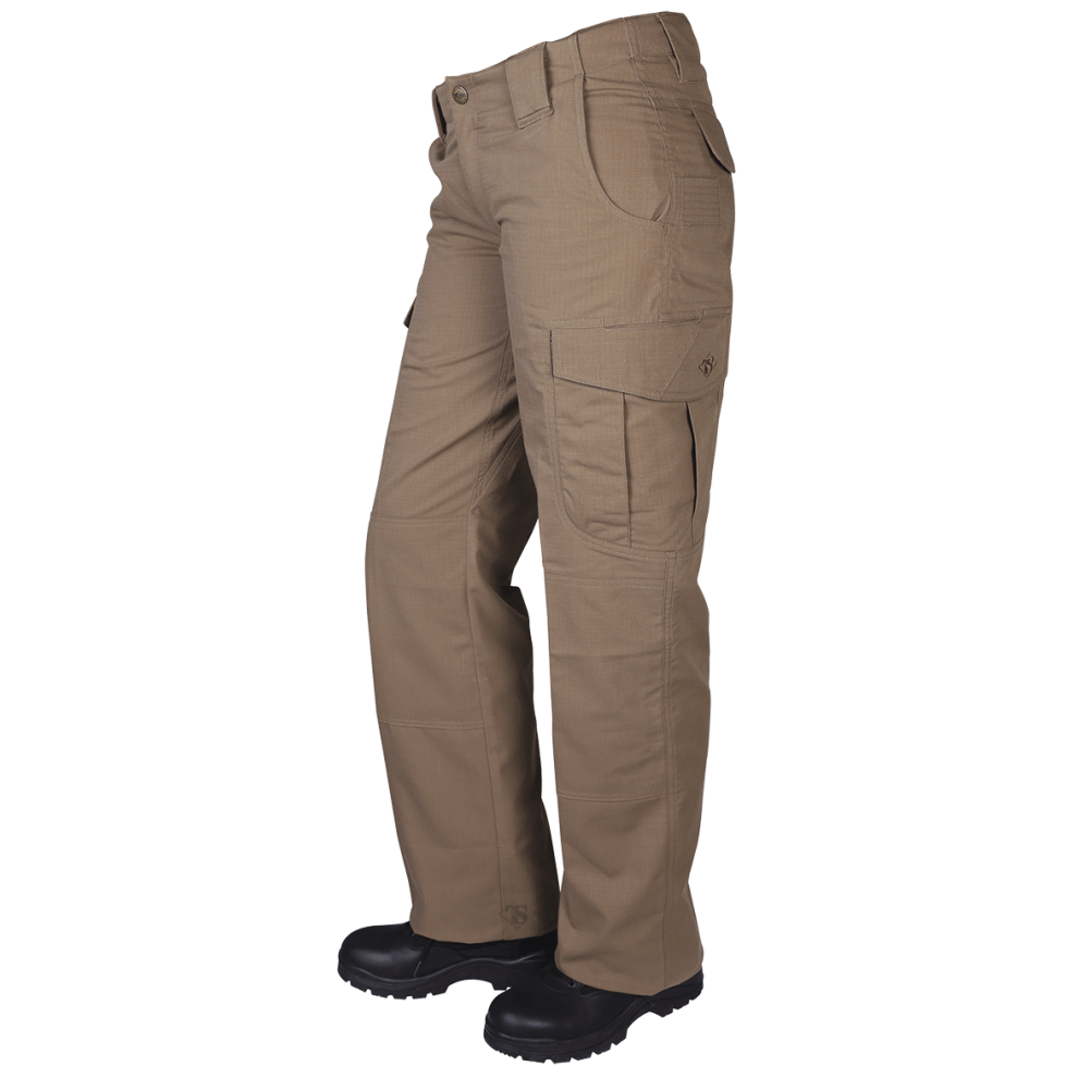 PANTALON ASCENT COYOTE FEMME 6,5 OZ 80/20 POLY COTON MICRO RIP-STOP