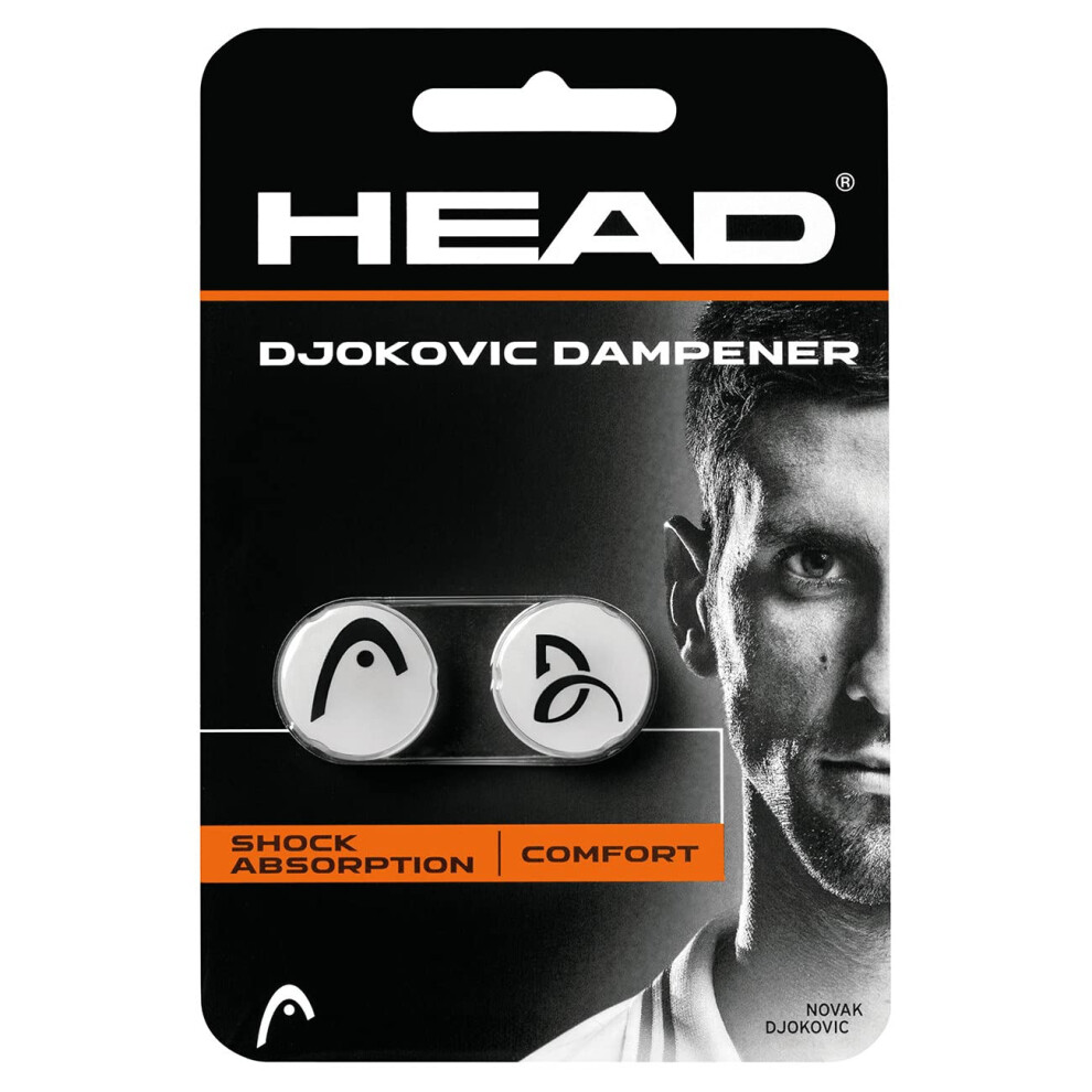 HEAD Djokovic Tennis Racket Vibration Dampener - Racquet String Shock