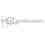 Starrett 3202-6 Dial Caliper  Hardened Stainless Steel  0-6"""" Range  .001"""" Gra 1