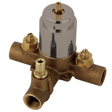 Kingston Brass KB36380V VVS -dele Bad & Bruseventil B?rstet nikkel