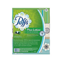 Puffs 137961 Plus Lotion gezichtstissue 2-laags 124 vellen/doos 6 dozen/pak (39383)