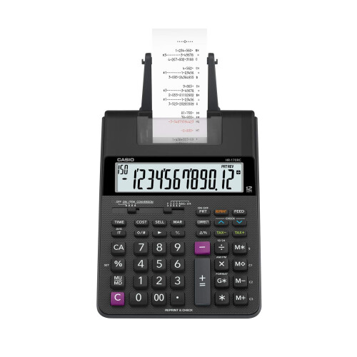 Casio Casio HR-170RC Plus Desktop Printing Calculator (ny version af HR-100TM)