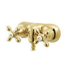 Kingston Brass CC47T2 Vintage 3-3/8-Inch Wall Mount Tub Faucet Polish