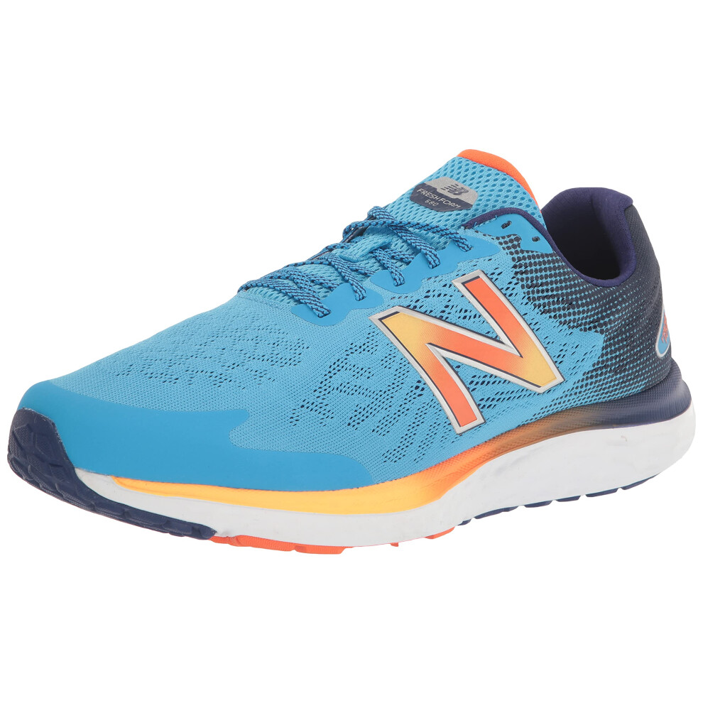 New Balance Mens Fresh Foam 680 V7 Running Shoe  Vibrant SkyVibrant Or