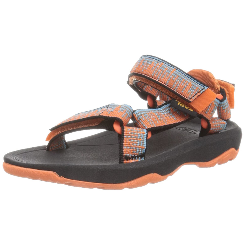 Teva Boy's Hurricane XLT 2 Sandal  Atmosphere Carrot/Blue Mirage  3 Li