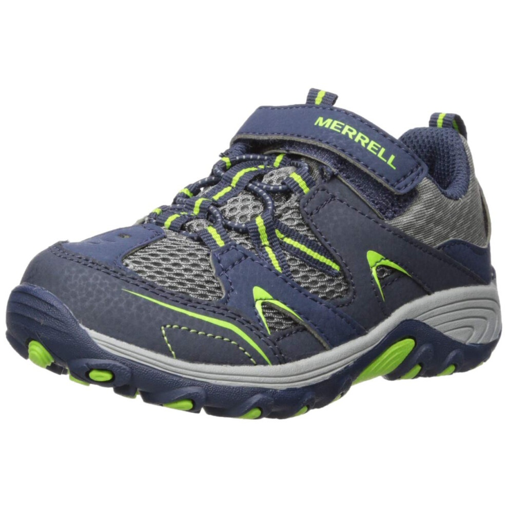 Merrell Trail chaser JR Hiking Sneaker  Navygreen  7 Wide US Unisex Li