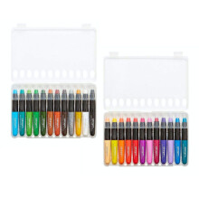 KINGART Gel Stick Artist Water Soluble Pigment Crayons Set of 24 Uniqu