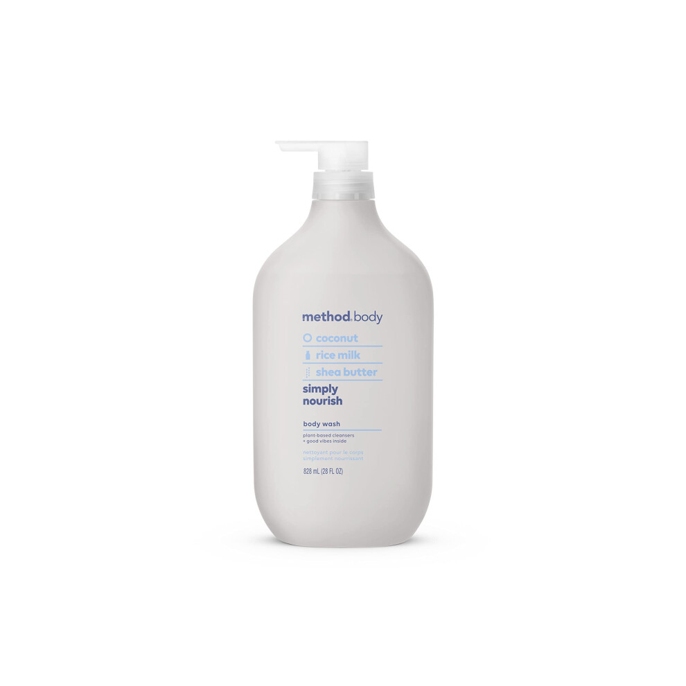 Method Body Wash  Simply Nourish  Paraben and Phthalate Free  28 oz (P