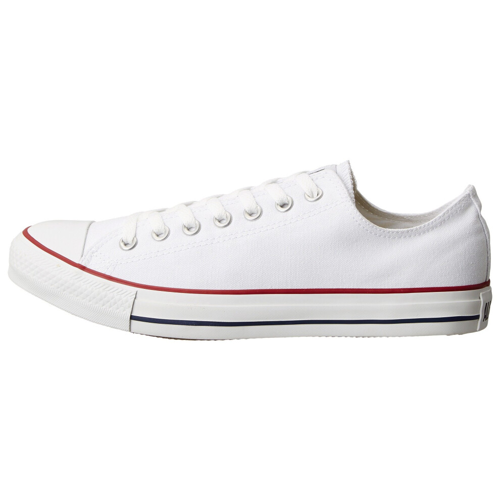 Converse Unisex Chuck Taylor All Star Low Top Optical White Sneakers -