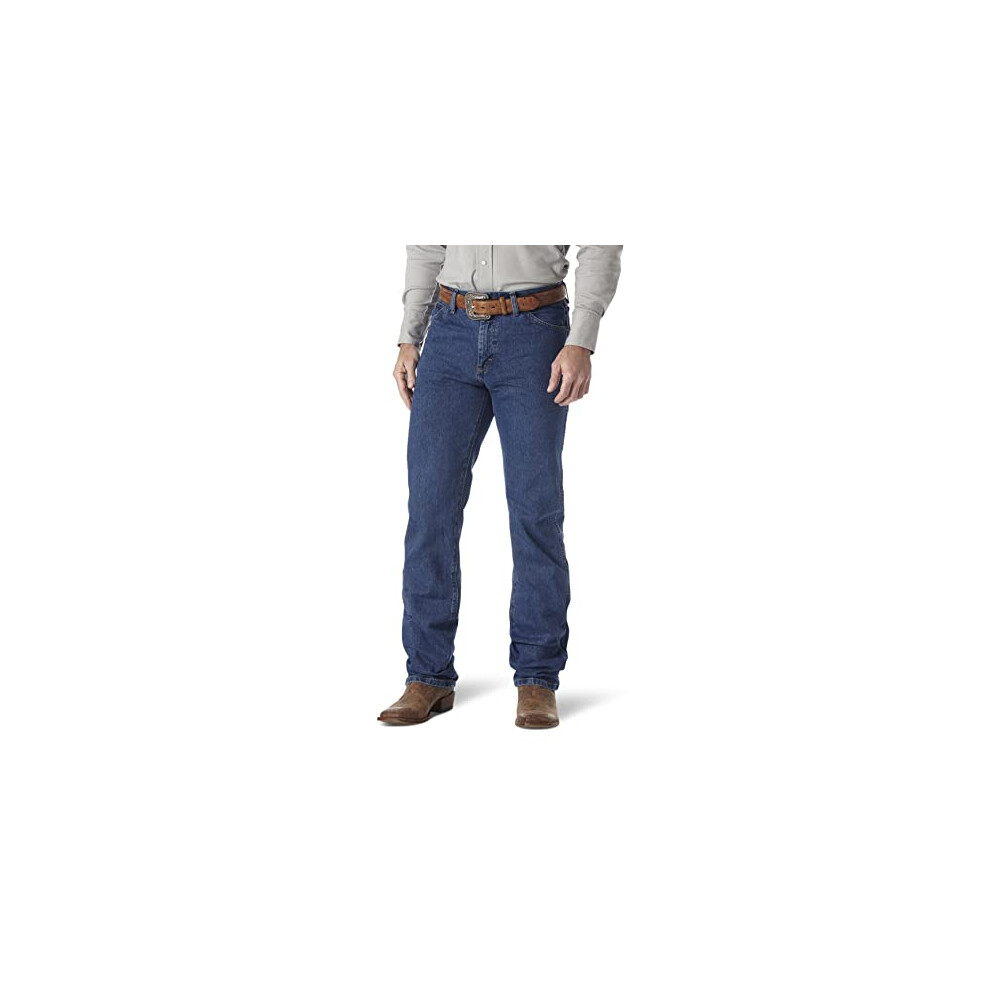 Wrangler Men's Premium Performance Cowboy Cut Regular Fit Jean  Navy