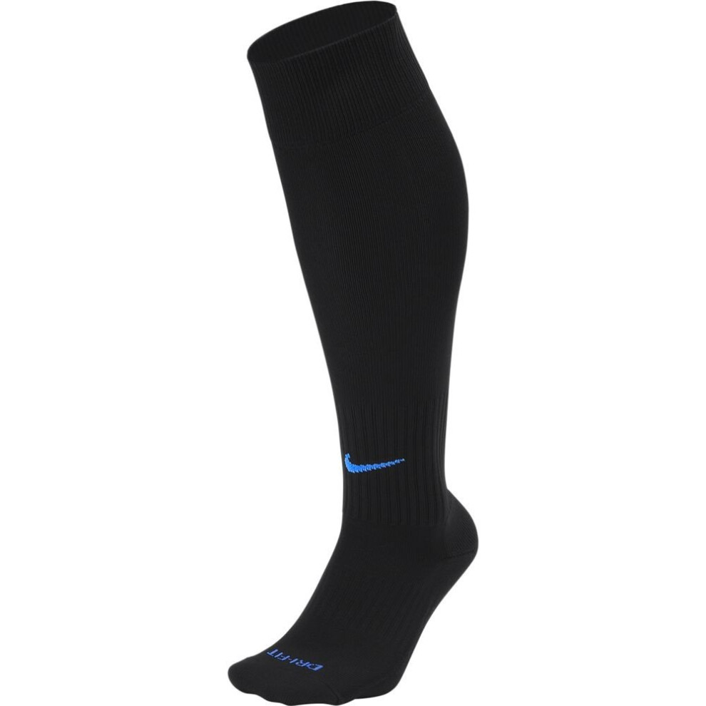 Nike classic II cushion Over-The-calf Soccer Football Sock (BlackRoyal