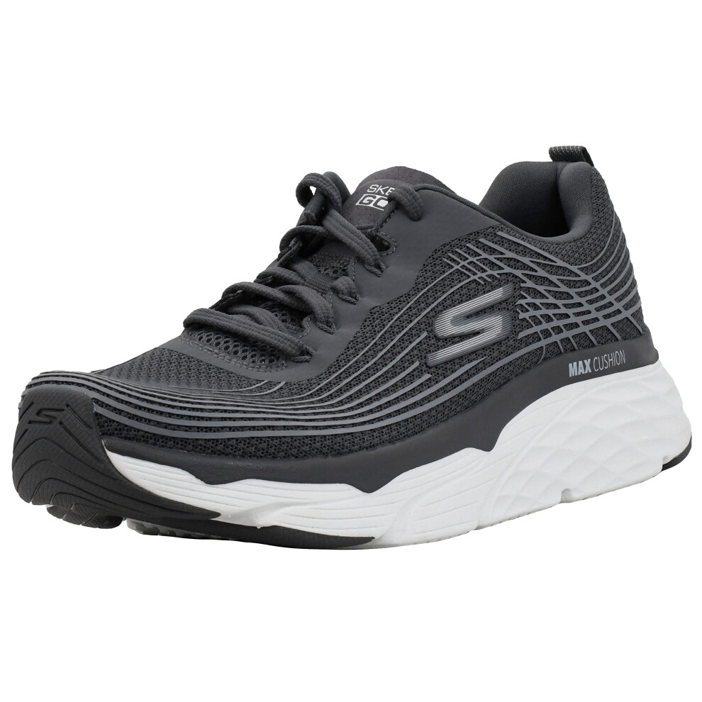 Skechers Men's Max Cushioning Elite - Brilliant Walking Shoes Charcoal