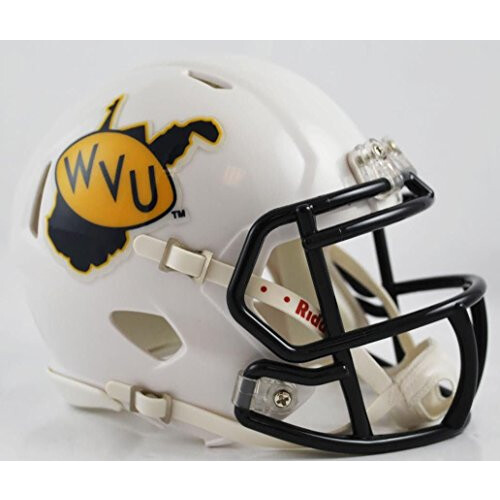 ?????? p?d?sfa???? Riddell West Virginia Mountaineers Speed Mini Replica Throwback