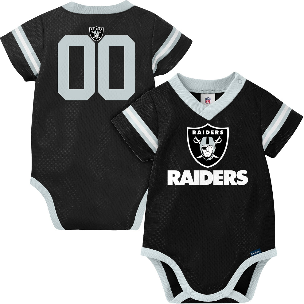 Gerber Unisex Baby Baby Boys NFL Jersey Onesie Bodysuit  Team Color  3