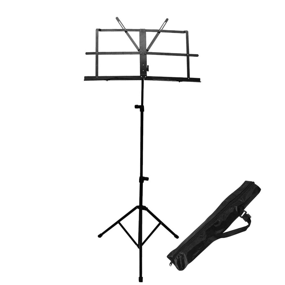 SKY Brand New Lightweight Adjustable Folding Music Stand with Carrying