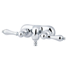 Kingston Brass CC42T1 Vintage 3-3/8-Inch Wall Mount Tub Faucet Polish