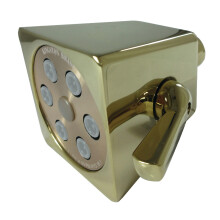 Kingston Brass K230A2 Monarch 2.8-Inch Brass Square Shower Head Polis