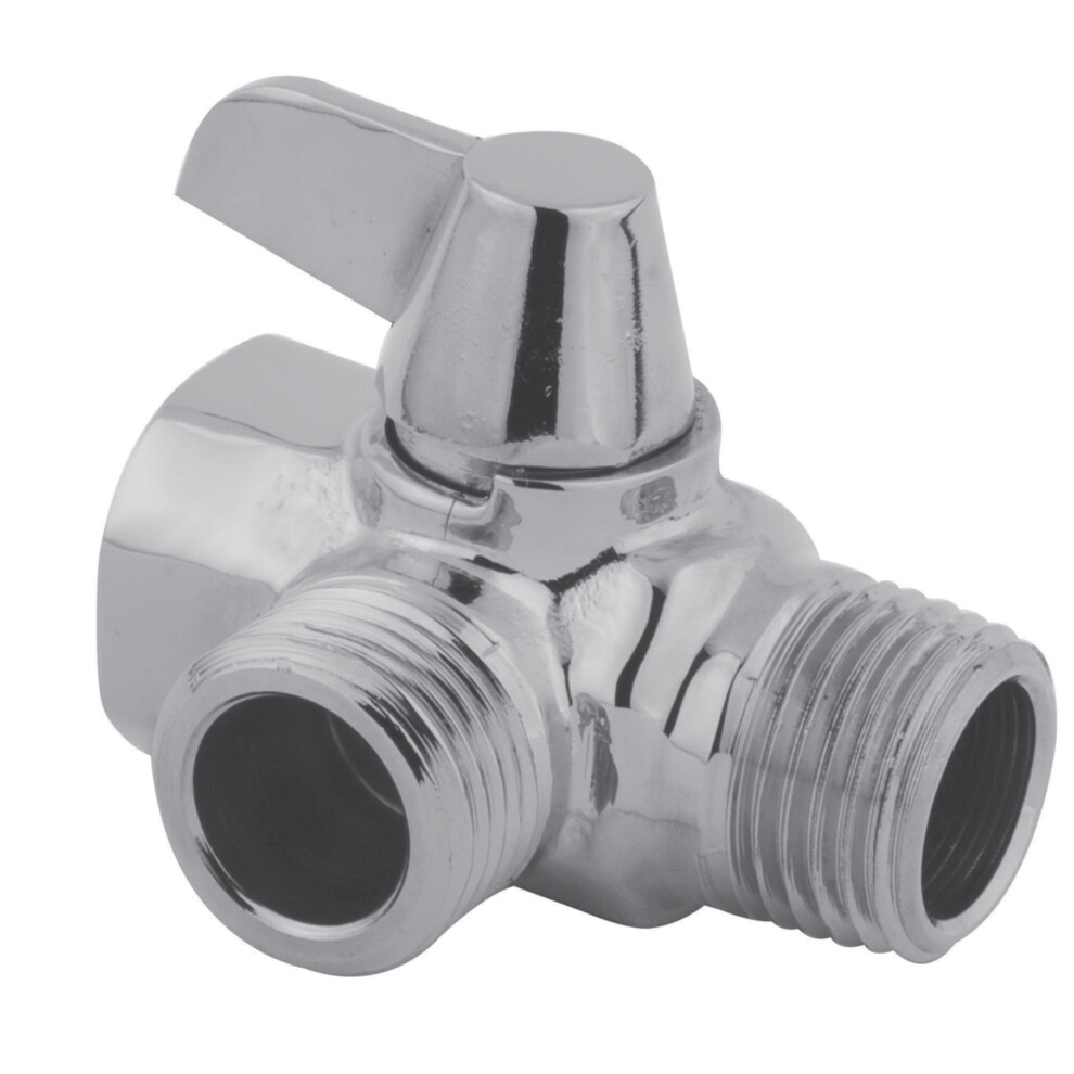 Kingston Brass K160a1 Trimscape Wall Mount Shower Arm Diverter Polish 663370124242