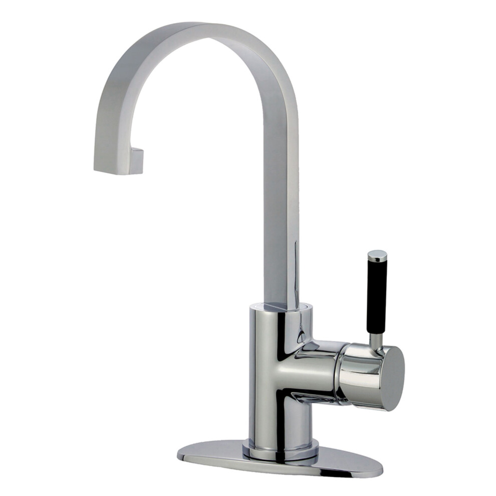 Photos - Tap Fauceture LS8211DKL Kaiser Single-Handle Bathroom Faucet Drain Polish B07CJPZ42L