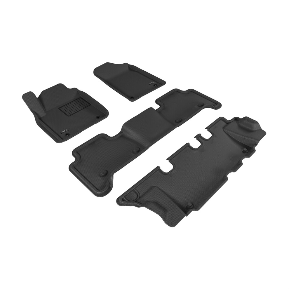 3D Maxpider Infiniti Qx80 8-Seat 2014-2022 / Qx56 2011-2013 Kagu R1 R2 R3 Black 190204010834
