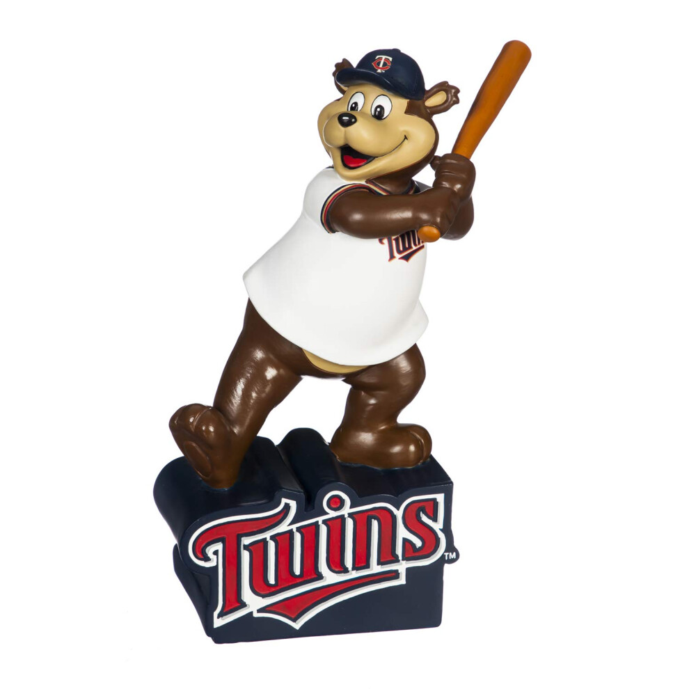 Evergreen MLB Minnesota Twins Mascot DesignGarden Statue  Team Colors