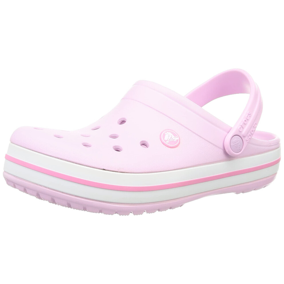 crocs Unisex-child crocband clogs (Little KidBig Kid)  Ballerina Pink